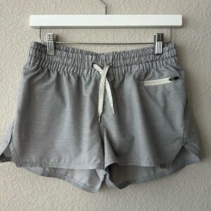 Vuori Gray Athletic Shorts